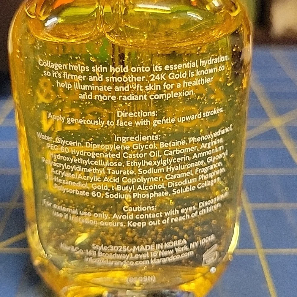 The Beauty Elixir 24K Gold & Collagen Lifting Facial Serum 50ml - Picture 2 of 2